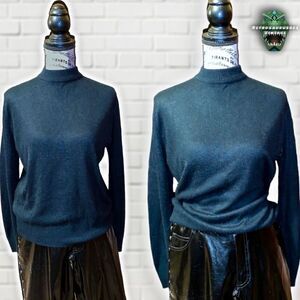 Vintage Black Turtleneck Sweater
